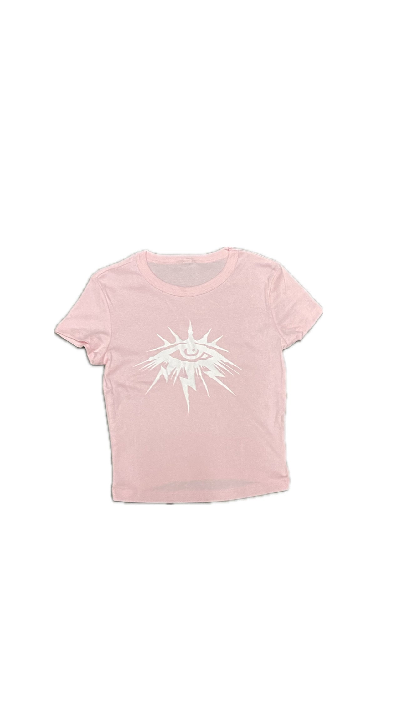 KING EYE BABY TEE PINK